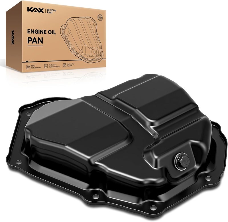 KAX 264-053 Engine Oil Pan Fit for Nissan Sentra 2013-2019, with Drain Plug - Image 1